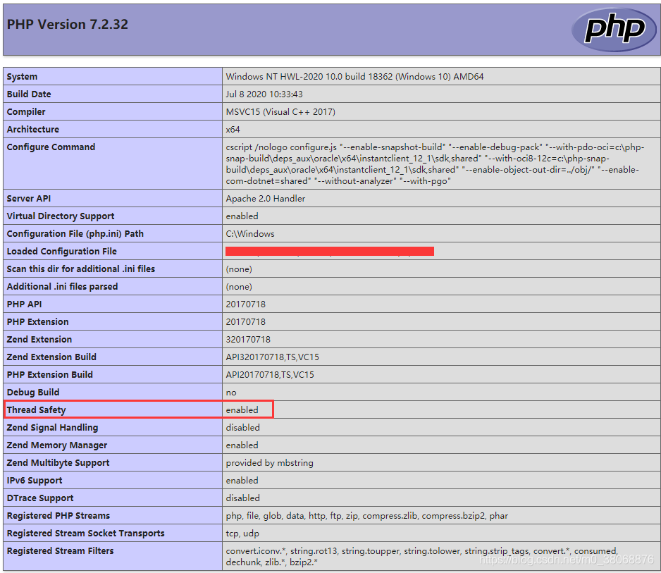 win10下 php安装seaslog扩展的详细步骤