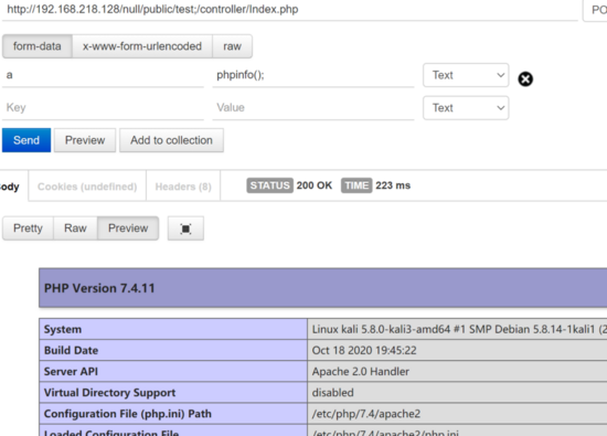 thinkphp诸多限制条件下如何getshell详解