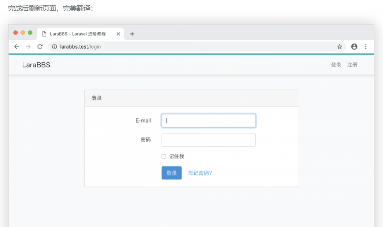 laravel框架语言包拓展实现方法分析