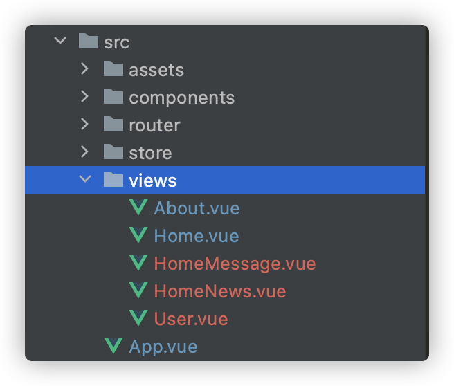 vue.js Router嵌套路由