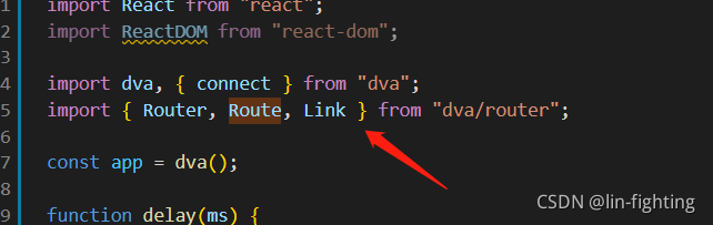 react dva实现的代码