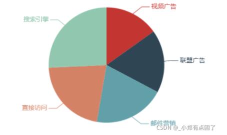 vue使用echart自定义标签以及颜色