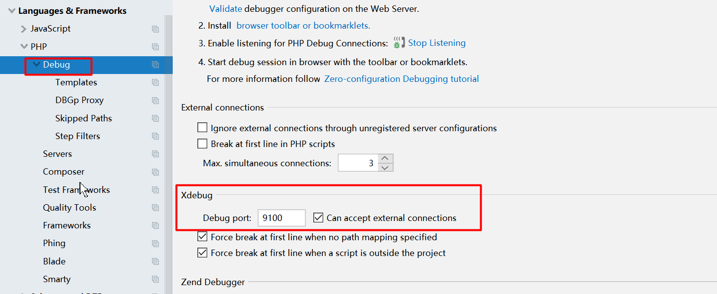 Vagrant(WSL)+PHPStorm+Xdebu 断点调试环境搭建