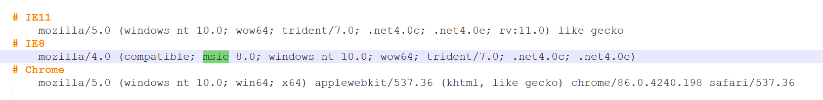 JavaScript 判断浏览器是否是IE