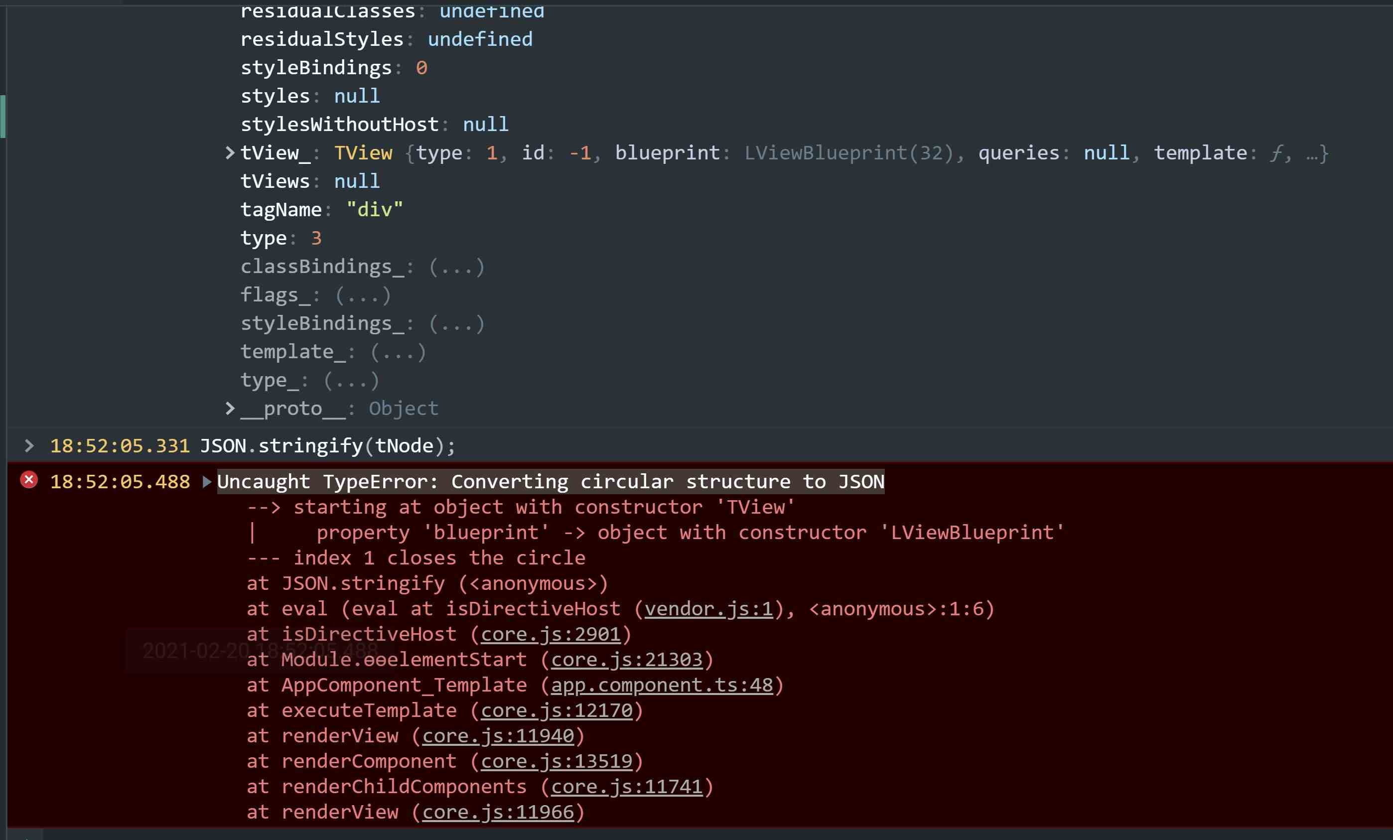 详解如何解决使用JSON.stringify时遇到的循环引用问题