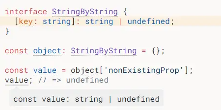 浅谈TypeScript 索引签名的理解