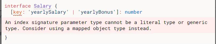 浅谈TypeScript 索引签名的理解