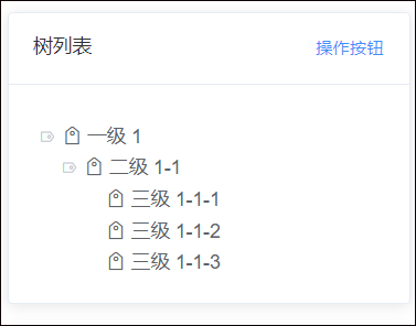 Vue Element前端应用开发之树列表组件