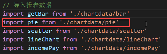 Vue Element前端应用开发之echarts图表