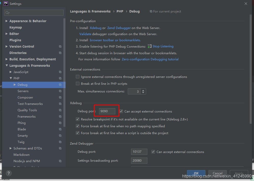 PhpStorm2020 + phpstudyV8 +XDebug的教程详解