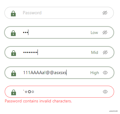 react如何实现一个密码强度检测器详解