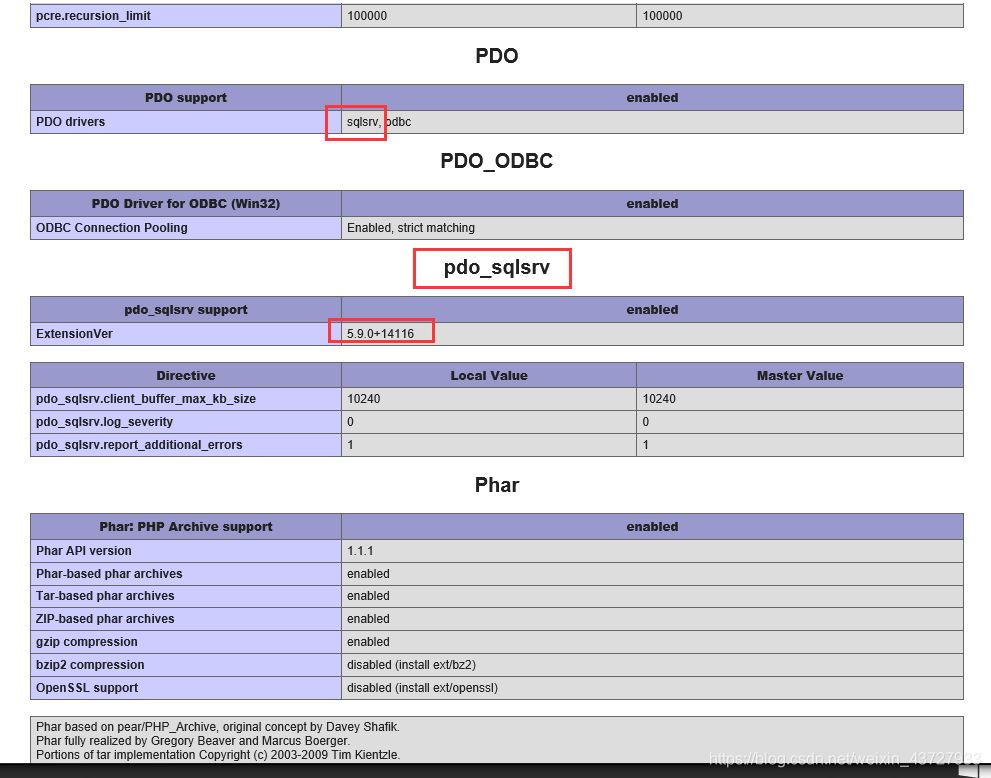 为PHP模块添加SQL SERVER2012数据库的步骤详解