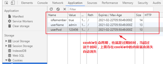 vue登录页实现使用cookie记住7天密码功能的方法