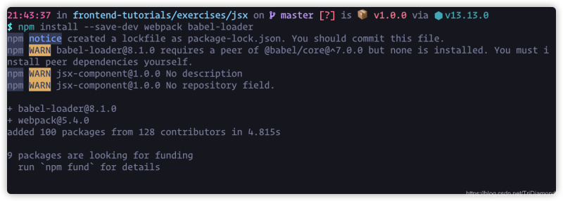 使用JSX 建立 Markup 组件风格开发的示例（前端组件化）