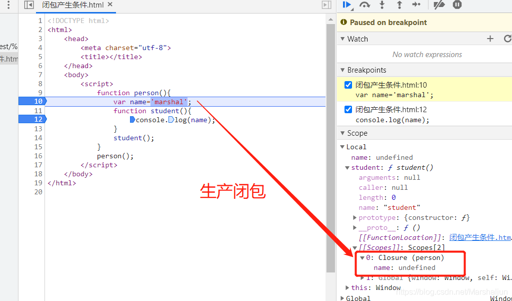 关于Javascript闭包与应用的详解