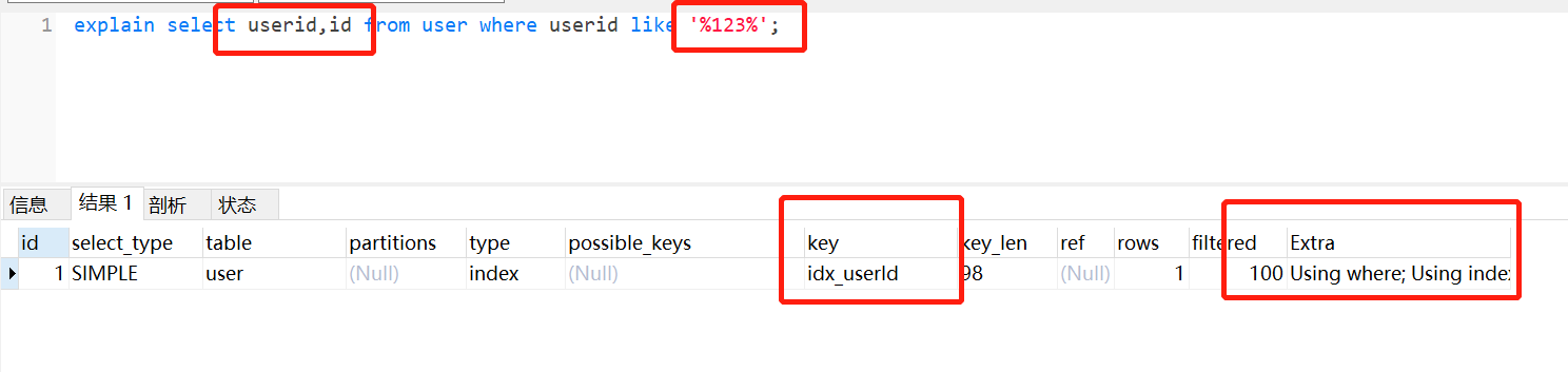 mysql索引失效的十大问题小结