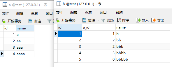 mysql中left join设置条件在on与where时的用法区别分析