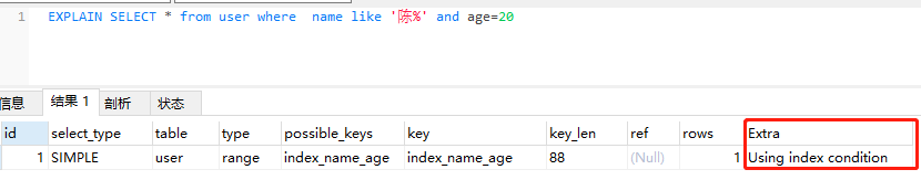 Mysql性能优化之索引下推