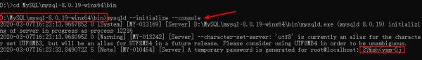 小白安装登录mysql-8.0.19-winx64的教程图解(新手必看)
