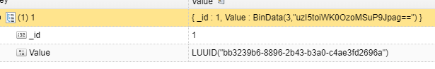 Mongodb中关于GUID的显示问题详析