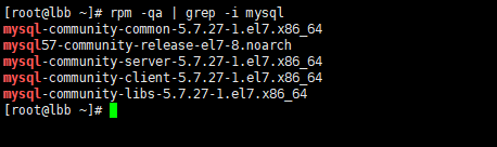 CentOS7卸载MySQL5.7的方法步骤