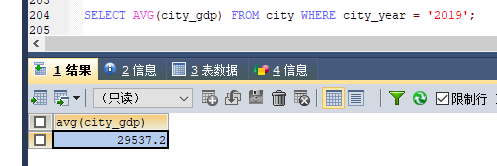 MySQL使用聚合函数进行单表查询