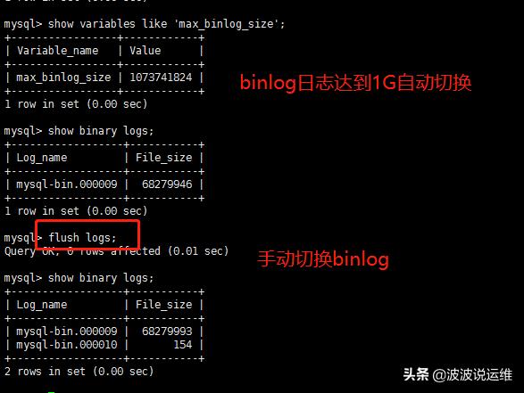 Mysql数据库清理binlog日志命令详解