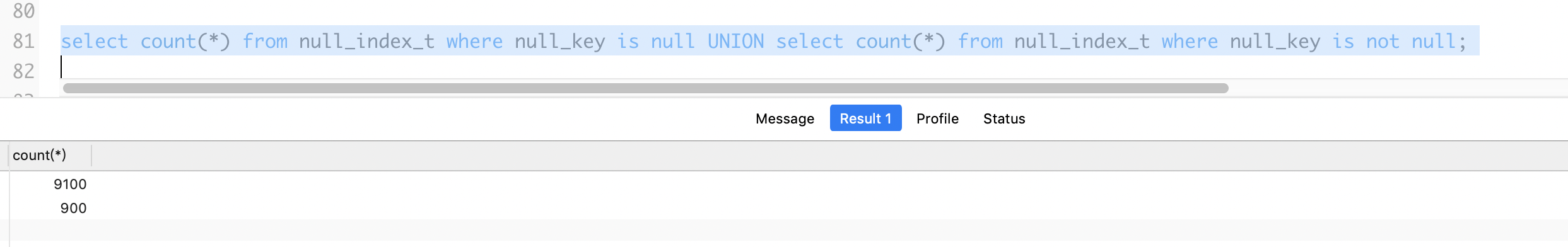 MySQL 索引的一些细节分享
