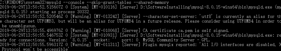 MySQL8忘记密码的快速解决方法