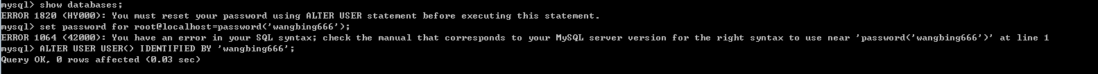 安装Mysql时可能会遇到的一些疑难杂症