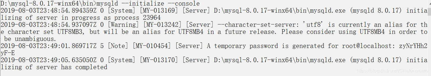 mysql 8.0.17 安装配置图文教程