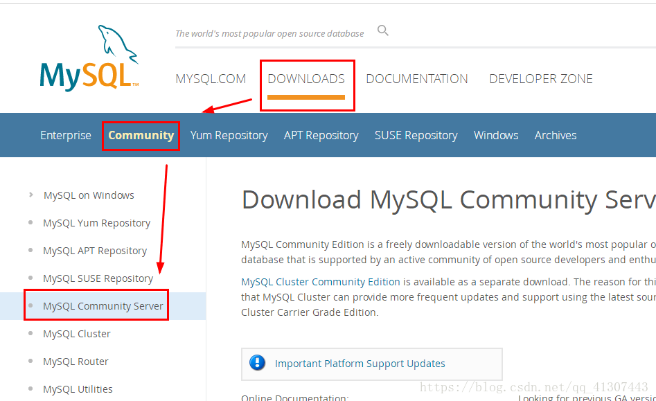 MySQL下载安装详情图文教程