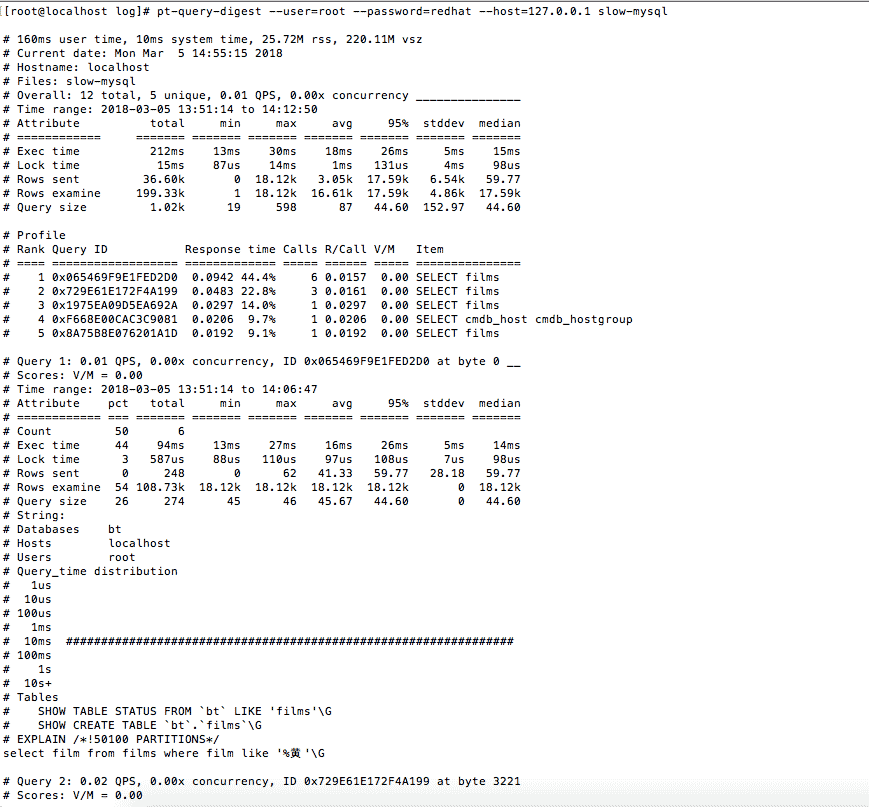 MySQL SQL语句分析与查询优化详解