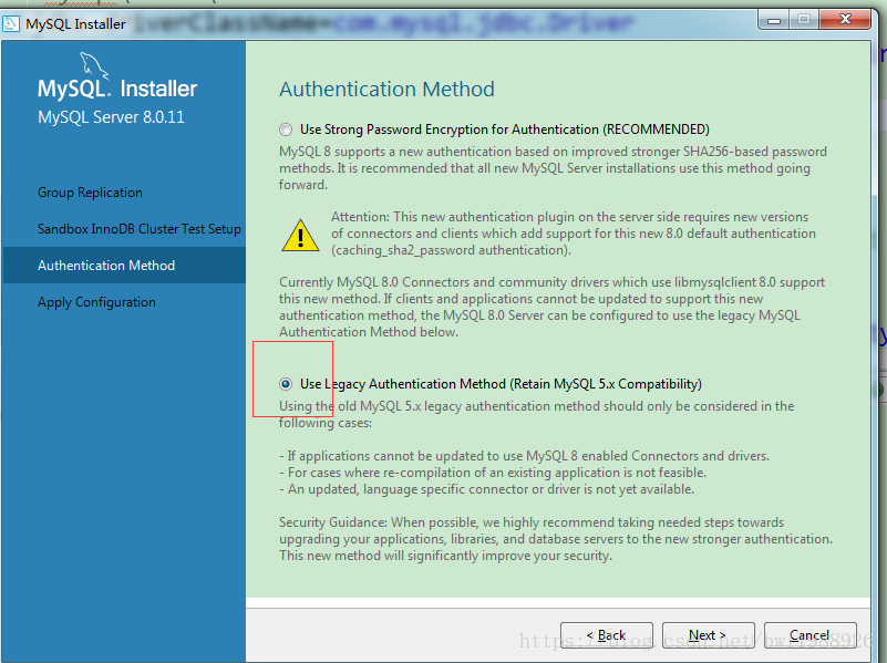 Mysql数据库从5.6.28版本升到8.0.11版本部署项目时遇到的问题及解决方法