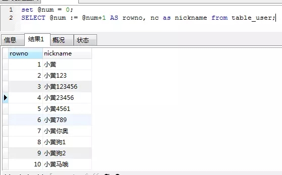 MySQL中“:=”和“=”的区别浅析