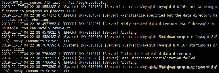 CentOS7.6安装MYSQL8.0的步骤详解