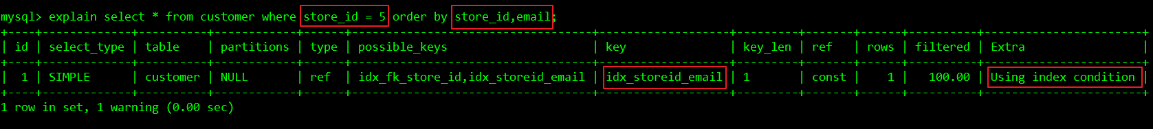 Mysql优化order by语句的方法详解