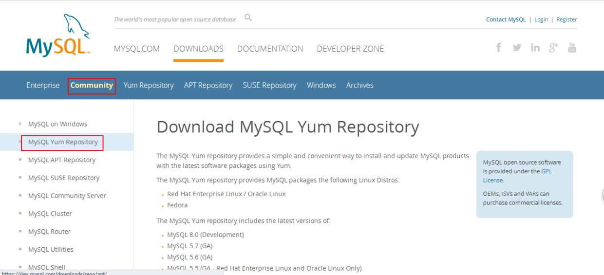 Centos7使用yum安装Mysql5.7.19的详细步骤