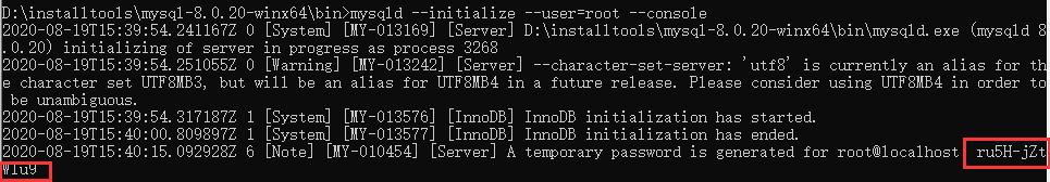 MySQL8.0.20压缩版本安装教程图文详解