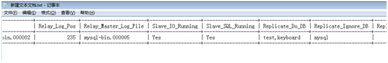 windows下mysql数据库主从配置教程