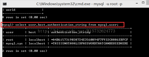 Windows 8.1下MySQL5.7 忘记root 密码的解决方法