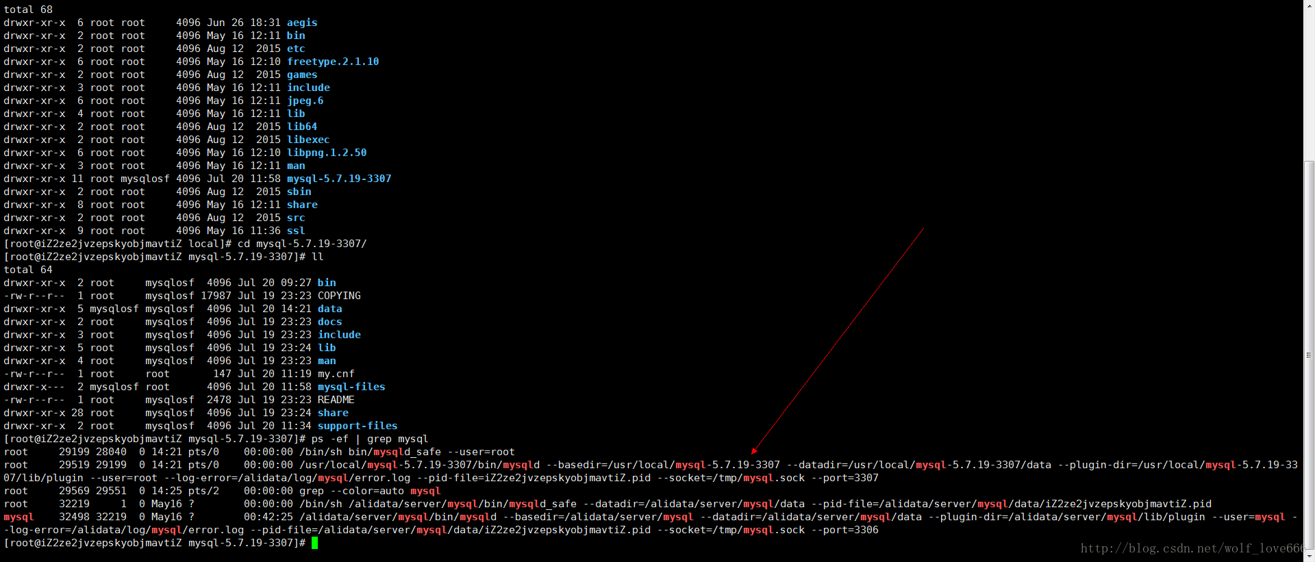 linux下mysql5.7.19(tar.gz)安装图文教程