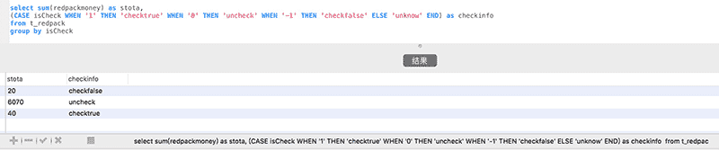 mysql case when group by 实例详解