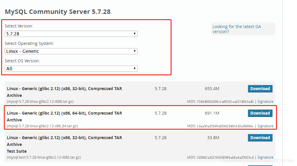 mysql-5.7.28 在Linux下的安装教程图解