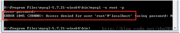 mysql 5.7.21 winx64绿色版安装配置方法图文教程