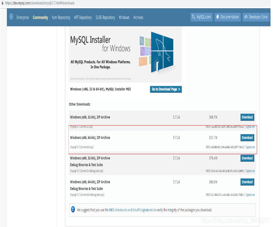 mysql 5.7.24 安装配置方法图文教程