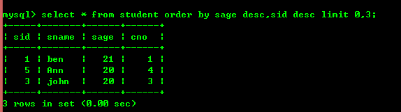 mysql基础知识扫盲