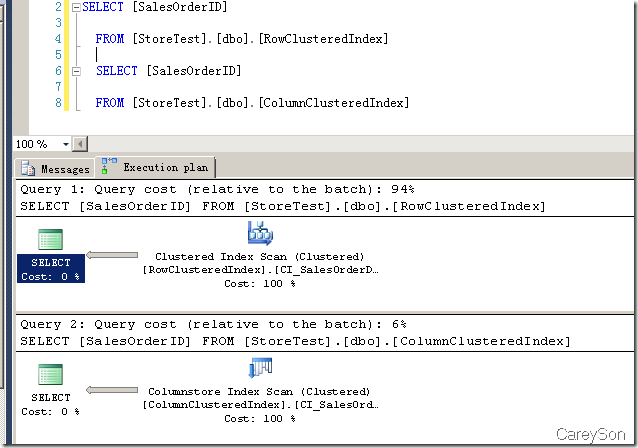 揭秘SQL Server 2014有哪些新特性(3)-可更新列存储聚集索引