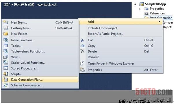 如何使用Visual Studio 2010在数据库中生成随机测试数据