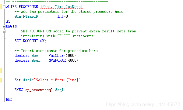 mybatis调用sqlserver存储过程返回结果集的方法